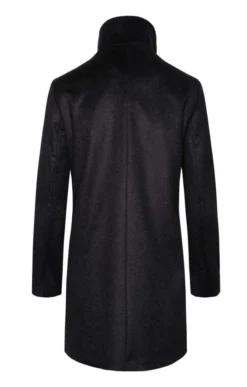 Short Funnel Cashmere Coat 26 Short Funnel Cashmere Coat -House Of Bruar TS25150MIDGREY 1