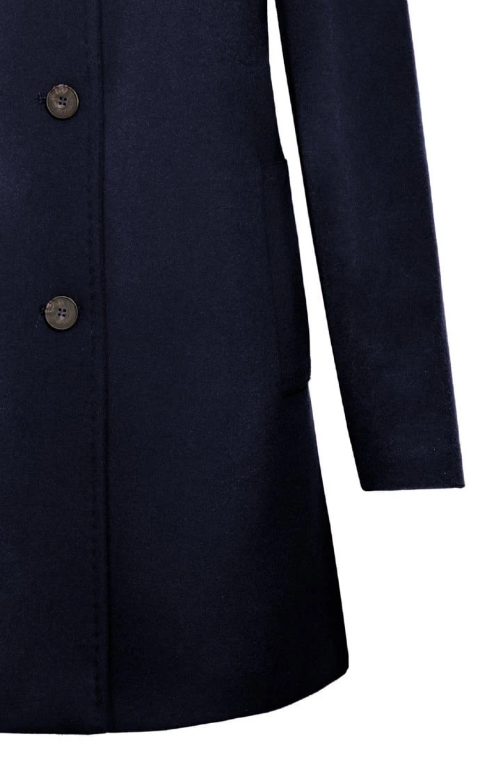 Short Funnel Cashmere Coat 12 Short Funnel Cashmere Coat - Image 12