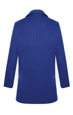 Short Funnel Cashmere Coat 37 Short Funnel Cashmere Coat -House Of Bruar TS25150ROYAL 2