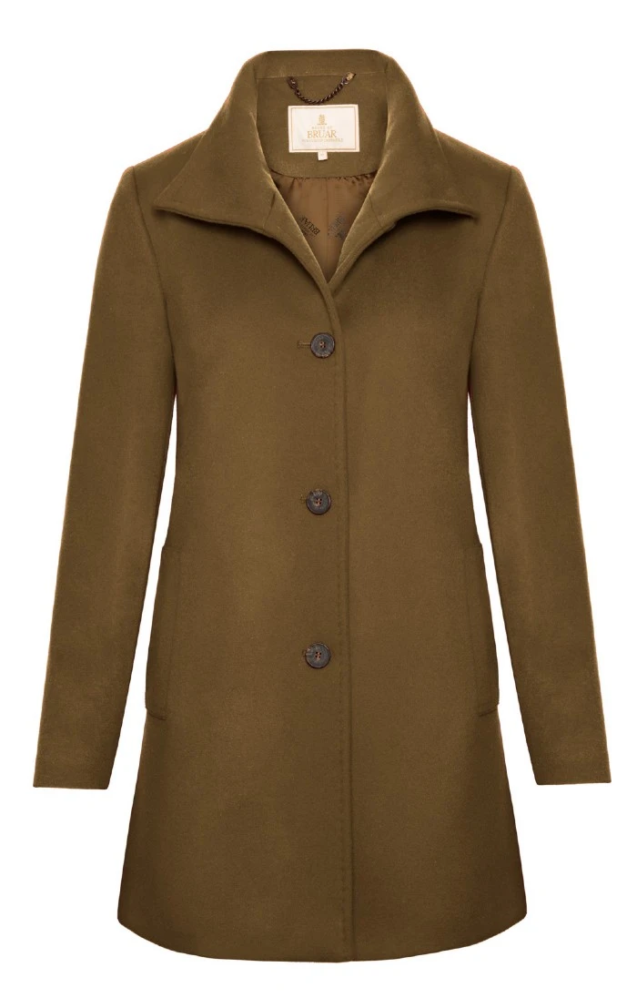 Short Funnel Cashmere Coat 19 Short Funnel Cashmere Coat - Image 19