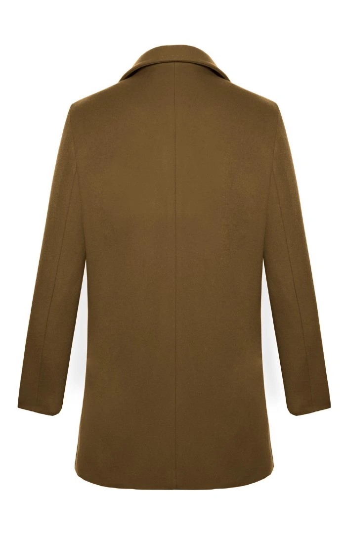Short Funnel Cashmere Coat 20 Short Funnel Cashmere Coat - Image 20
