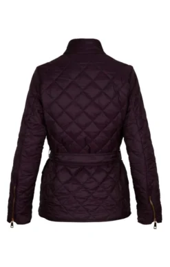 Ladies Quilt Jacket 10 Ladies Quilt Jacket -House Of Bruar TS27216AUBERGINE 2