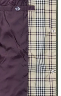 Ladies 3/4 Tipped Quilt Jacket -House Of Bruar TS30019PURPLE 5