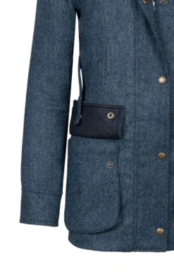 Ladies Tweed Shooting Coat -House Of Bruar TS30070DENIMHB 3