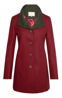 Ladies Trim Loden Coat