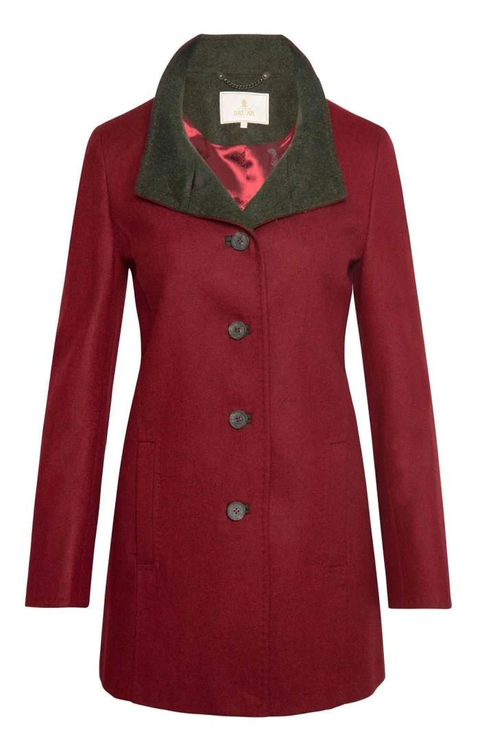Ladies Trim Loden Coat 1 Ladies Trim Loden Coat