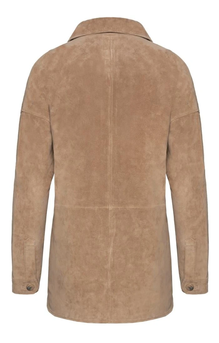 Ladies Suede Overshirt 4 Ladies Suede Overshirt - Image 4