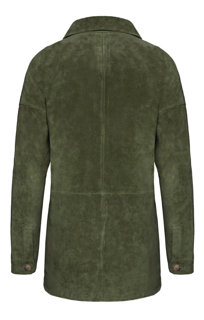 Ladies Suede Overshirt 9 Ladies Suede Overshirt - Image 9
