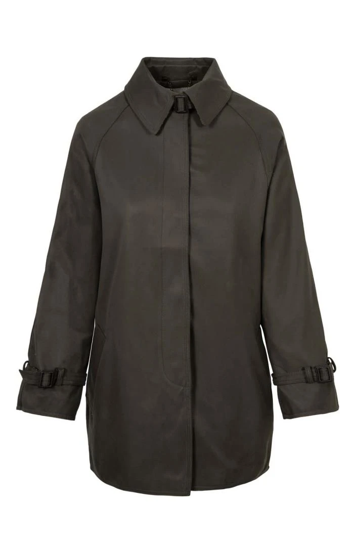 Ladies 3/4 Length Microfibre Raincoat 7 Ladies 3/4 Length Microfibre Raincoat - Image 7