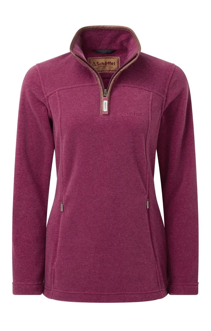 Ladies Schoffel Tilton 1/4 Zip Fleece 3 Ladies Schoffel Tilton 1/4 Zip Fleece - Image 3