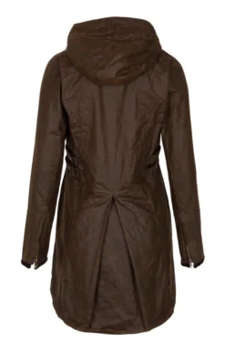 Ladies Wax Hooded Jacket 27 Ladies Wax Hooded Jacket -House Of Bruar TS84526CARAMEL 1