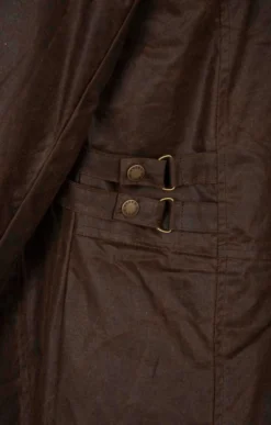 Ladies Wax Hooded Jacket 28 Ladies Wax Hooded Jacket -House Of Bruar TS84526CARAMEL 2