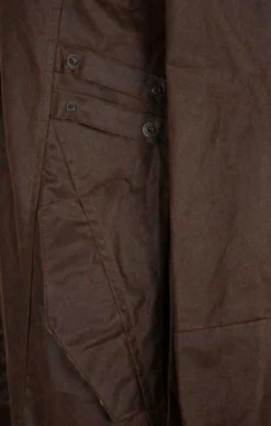 Ladies Wax Hooded Jacket 29 Ladies Wax Hooded Jacket -House Of Bruar TS84526CARAMEL 3