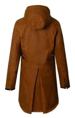 Ladies Wax Hooded Jacket 31 Ladies Wax Hooded Jacket -House Of Bruar TS84526GOLD 1