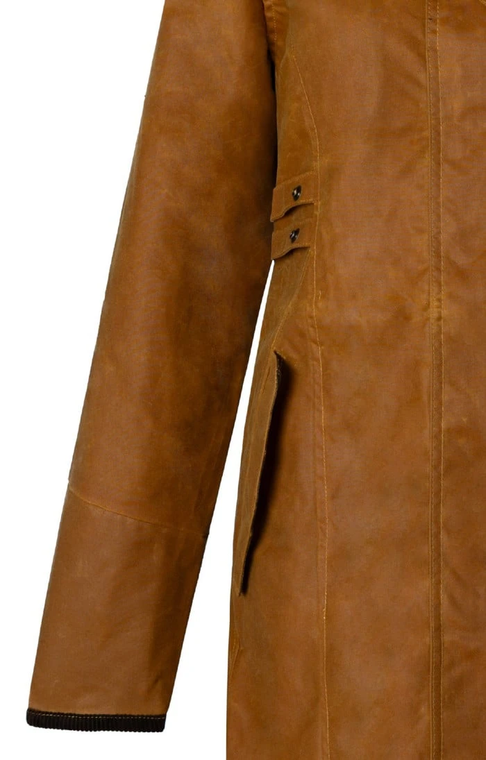 Ladies Wax Hooded Jacket 14 Ladies Wax Hooded Jacket - Image 14