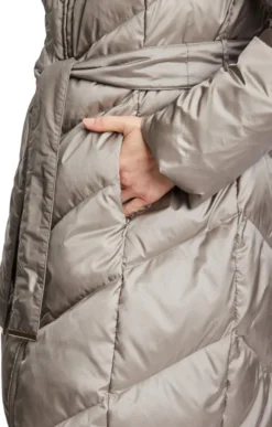 Ladies Betty Barclay Hooded Quilted Coat With Fur 11 Ladies Betty Barclay Hooded Quilted Coat With Fur -House Of Bruar TS98703DRKALMOND 4