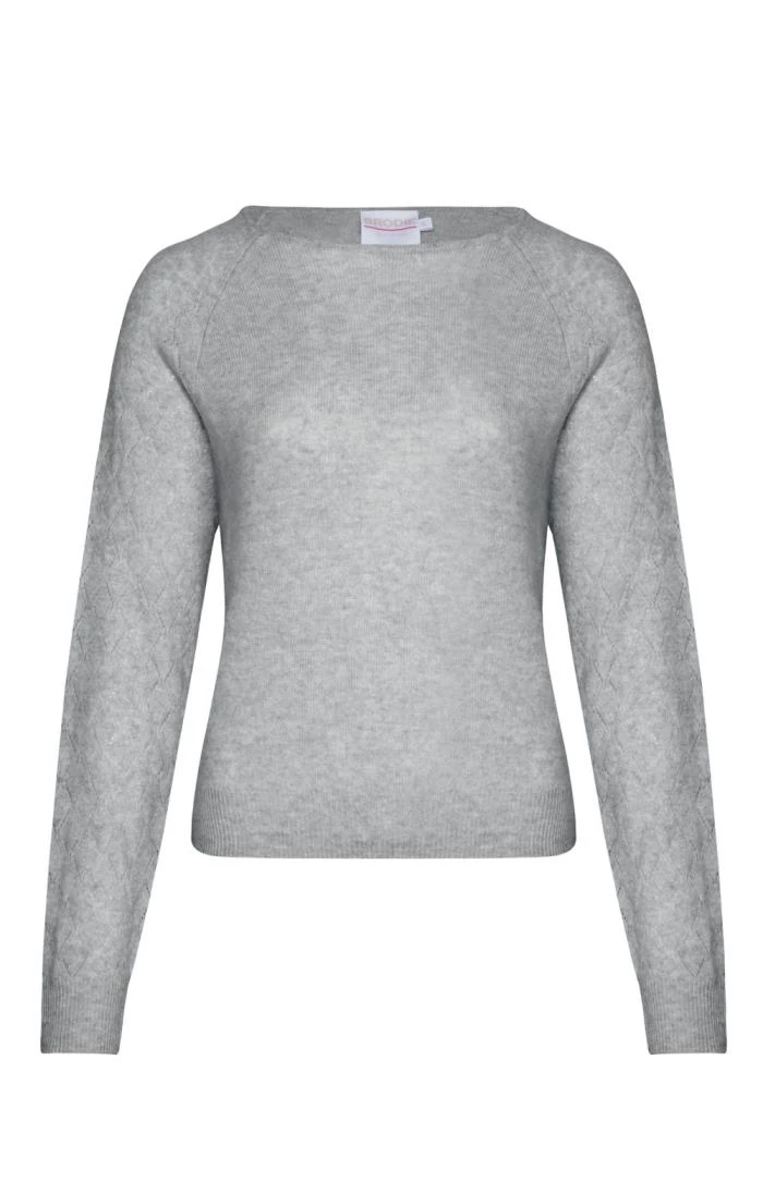 Ladies Open Sleeve Boat Neck Sweater 1 Ladies Open Sleeve Boat Neck Sweater