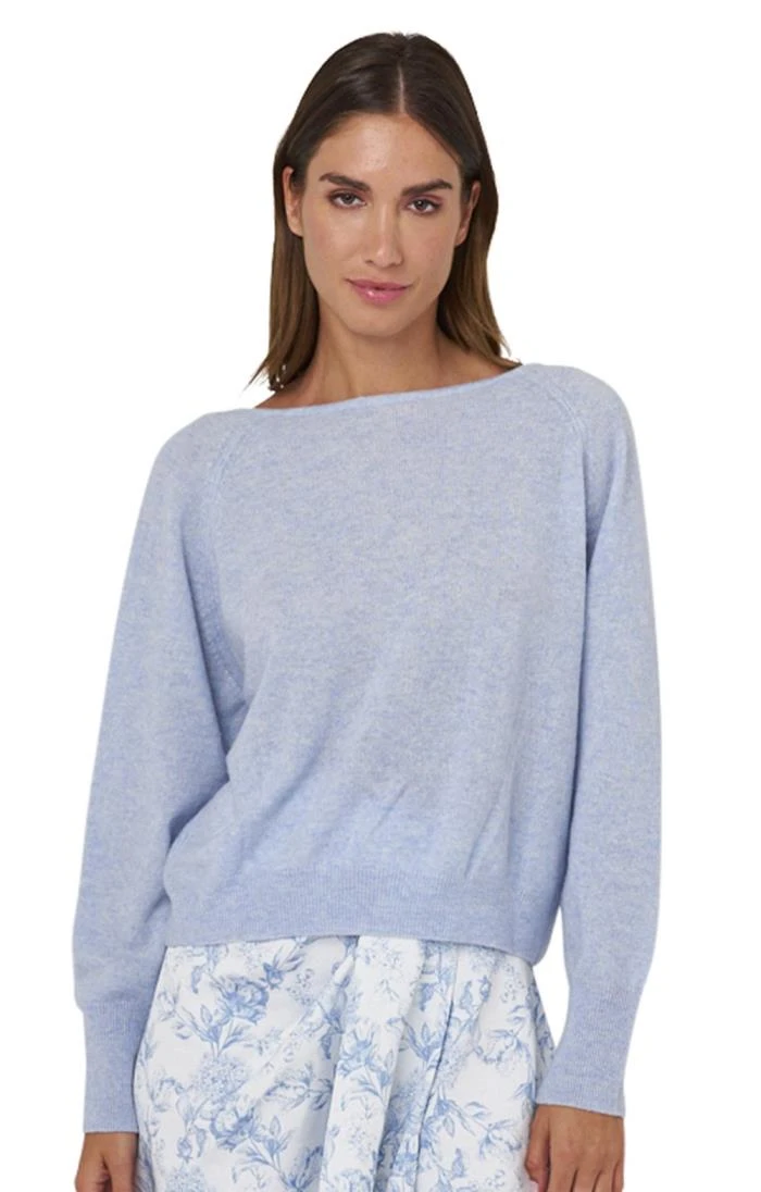 Ladies Reversible Twist Boat Neck Sweater 1 Ladies Reversible Twist Boat Neck Sweater