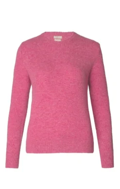 Ladies Lambswool Crew Neck 11 Ladies Lambswool Crew Neck -House Of Bruar TT00916TEAROSE 1
