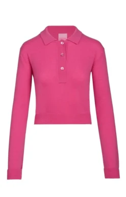 Ladies Cashmere Chiquita Polo Top