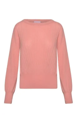 Ladies Prague Lux Balloon Sleeve Cashmere Jumper