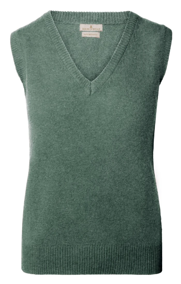 Ladies Country Lambswool Slipover 3 Ladies Country Lambswool Slipover - Image 3