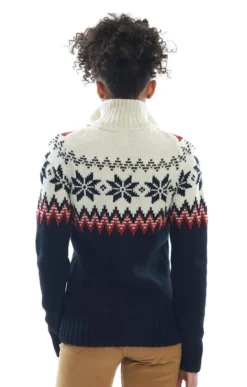 Ladies Dale Of Norway Myking Sweater 7 Ladies Dale Of Norway Myking Sweater -House Of Bruar TT22696BLKOFFWHT 2