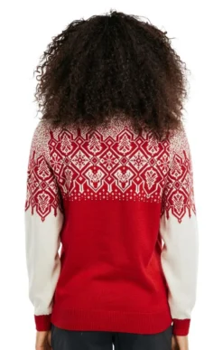 Ladies Dale Of Norway Winterland Sweater 6 Ladies Dale Of Norway Winterland Sweater -House Of Bruar TT22698RASPOFFWHTREDROSE 2
