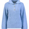 Ladies Pullover With Buttons