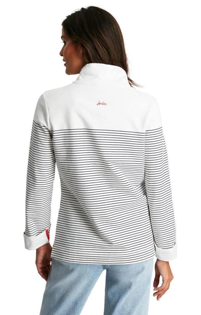 Ladies Joules Saunton Funnel Neck Sweater 2 Ladies Joules Saunton Funnel Neck Sweater - Image 2