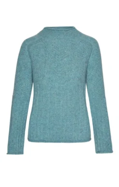 Ladies Uist Roll Edge Sweater