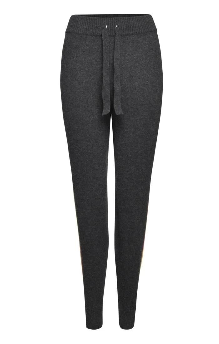 Ladies Cashmere Ruby Rainbow Joggers 1 Ladies Cashmere Ruby Rainbow Joggers