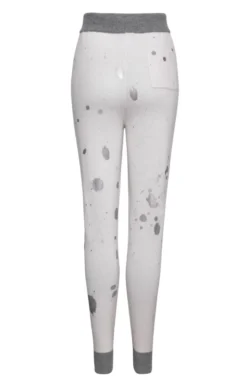 Ladies Splatter Foil Joggers -House Of Bruar TT64248ASH 2