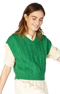 Ladies Sweetpea V-Neck Diamond Vest