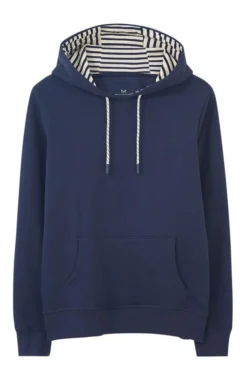Ladies Crew Clothing Ash Hoodie 5 Ladies Crew Clothing Ash Hoodie -House Of Bruar TT84115NAVY 2