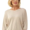 Ladies Pomodoro Batwing Jumper