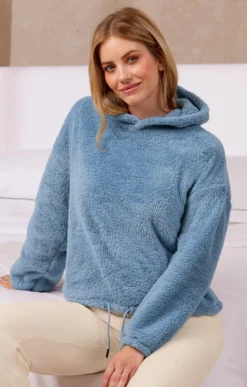 Ladies Teddy Fleece Hoodie