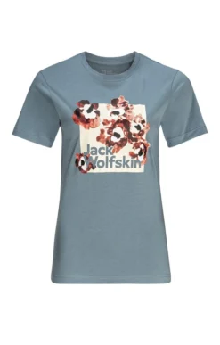 Ladies Jack Wolfskin Florell Box T-Shirt -House Of Bruar TW23501CITADEL 2