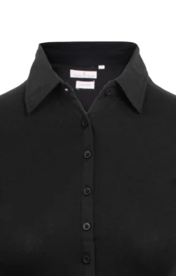 Cotton Polo Shirt 24 Cotton Polo Shirt -House Of Bruar TW39705BLACK 1