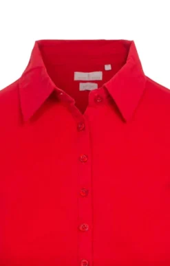 Cotton Polo Shirt 39 Cotton Polo Shirt -House Of Bruar TW39705RED 1