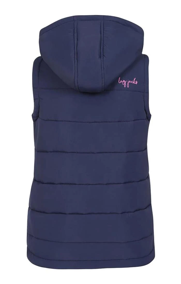 Ladies Lazy Jacks Hooded Gilet 2 Ladies Lazy Jacks Hooded Gilet - Image 2